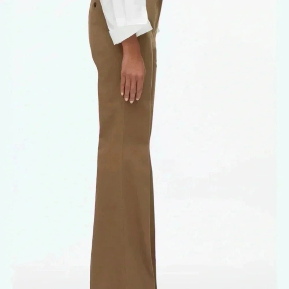 Express Women's Brown Slacks - Size 6r - Wide Leg - Picture 10 of 11